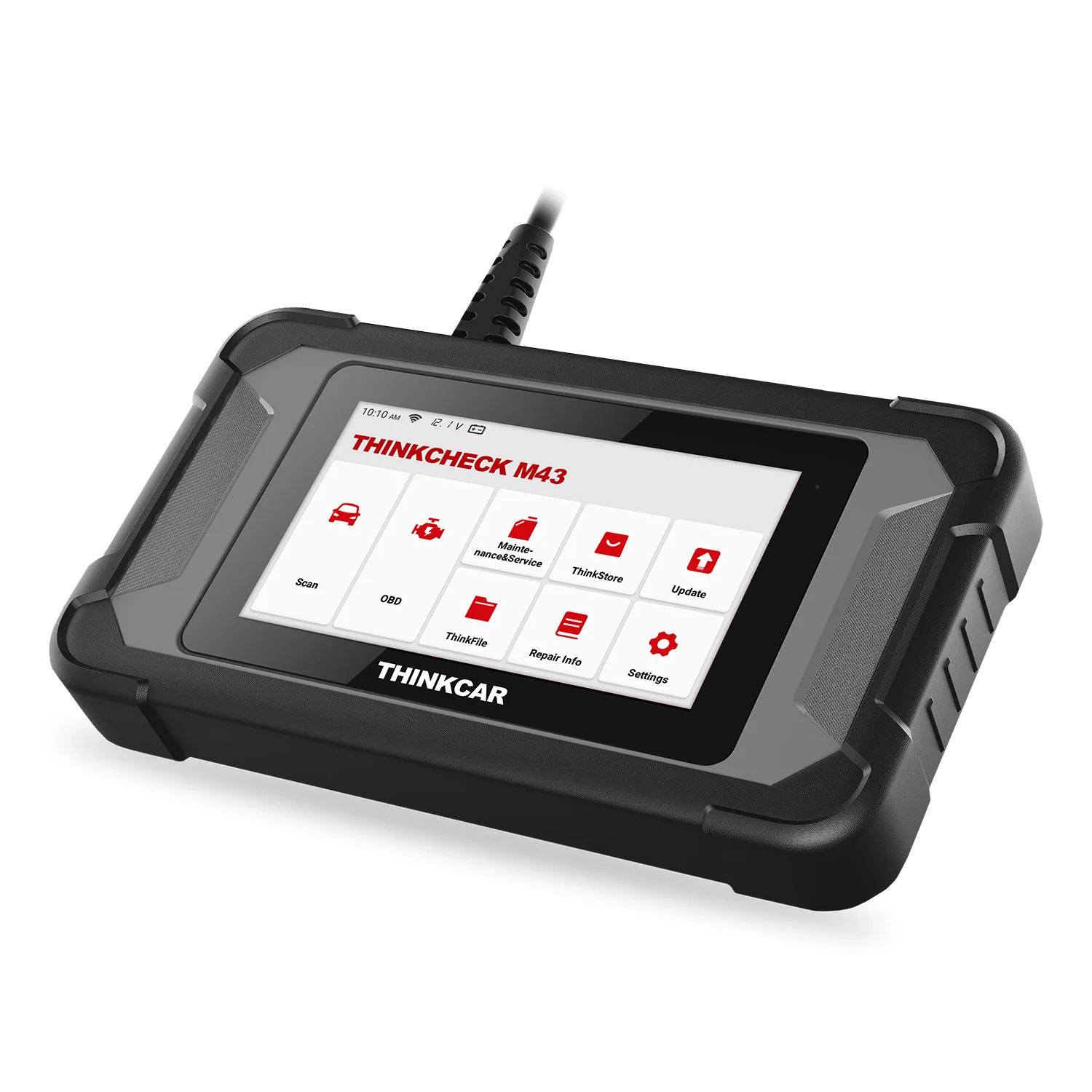 Thinkcar THINKCHECK M43 5-Inch OBD2 Scanner Vehicle Diagnostic Car Code Reader ABS, SRS, ECM, TCM - Image 4